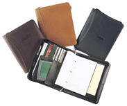 3-Ring Leather Organizers
